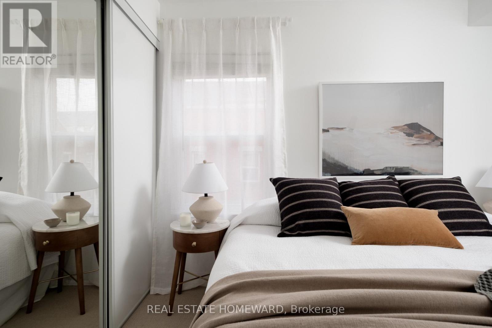 1 - 82 Munro Street, Toronto, ON - Indoor Photo Showing Bedroom