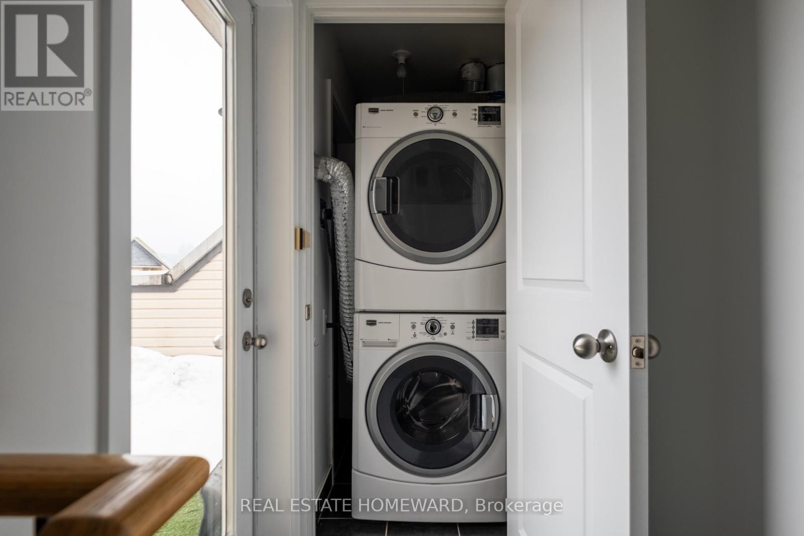 1 - 82 Munro Street, Toronto, ON - Indoor Photo Showing Laundry Room