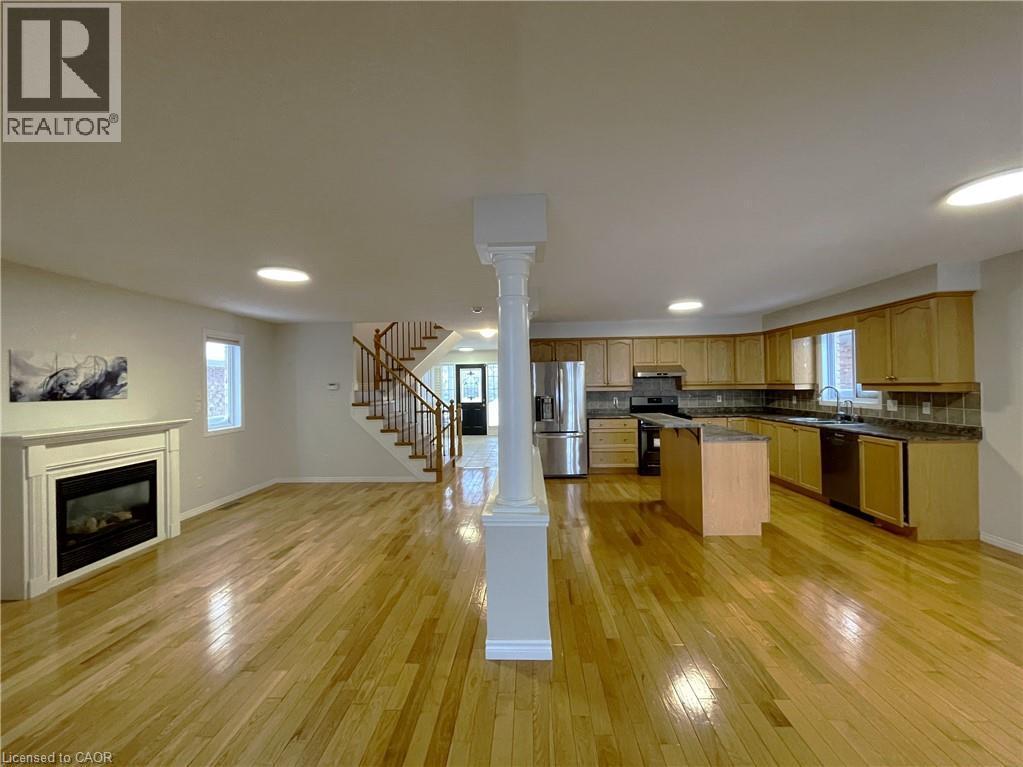 443 Lausanne Crescent, Waterloo, ON - Indoor With Fireplace