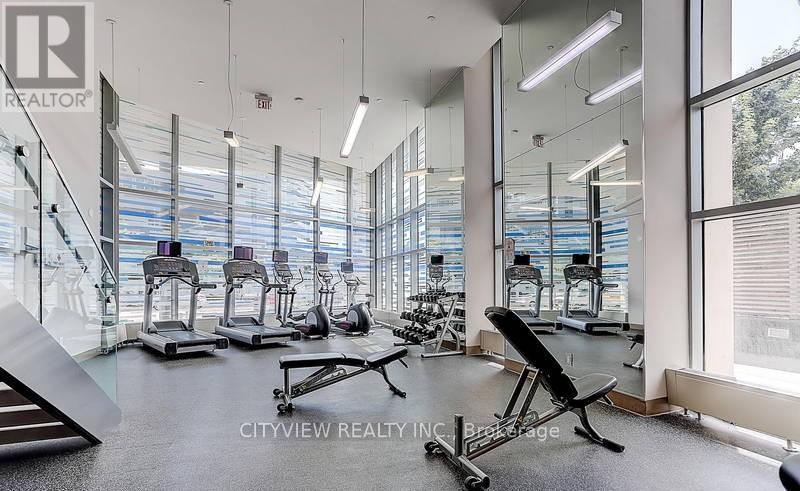 1009 - 72 Esther Shiner Boulevard, Toronto, ON - Indoor Photo Showing Gym Room