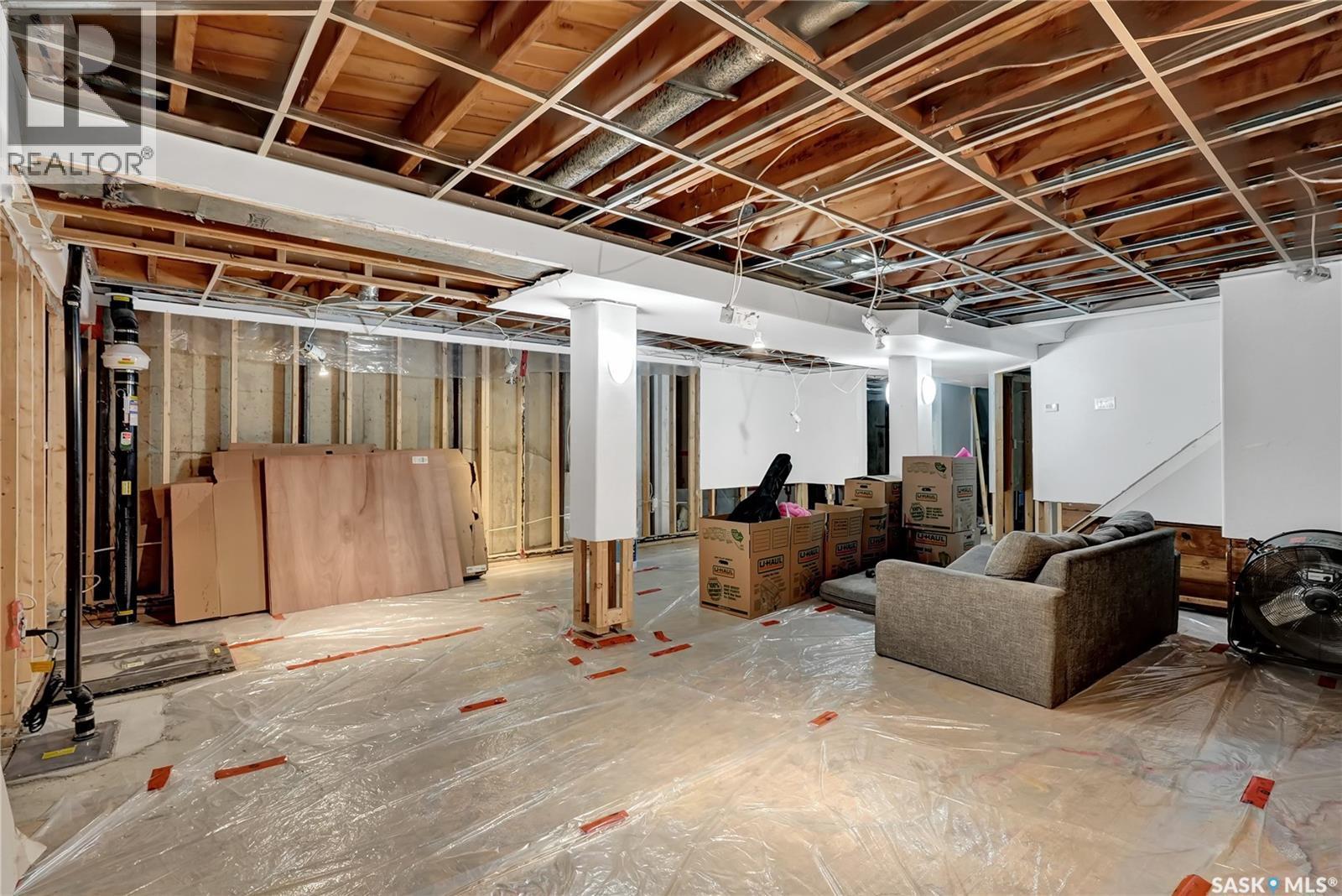 108 Hanley Crescent, Regina, SK - Indoor Photo Showing Basement