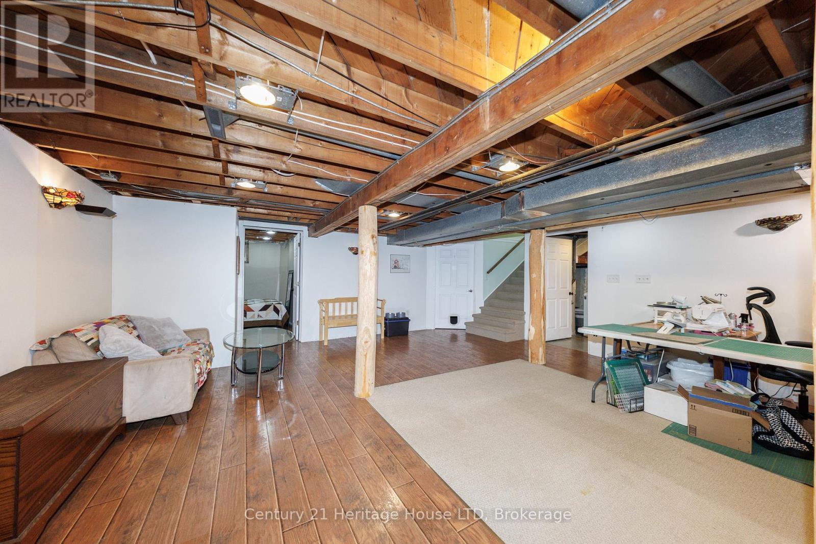 Partially finished basement - 467 Gorham Rd Road, Fort Erie (Point Abino), ON - Indoor Photo Showing Basement