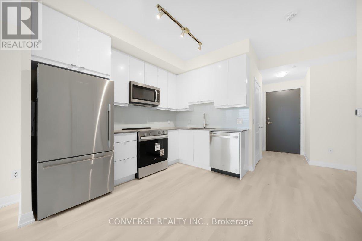 2501 - 3260 Sheppard Avenue E, Toronto, ON - Indoor Photo Showing Kitchen With Stainless Steel Kitchen
