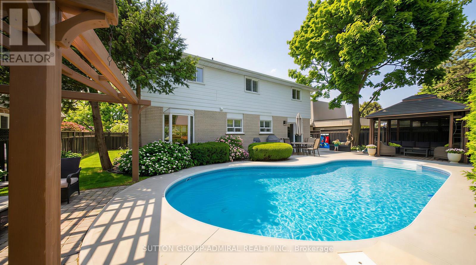 78 Thorny Brae Drive, Markham, ON - Outdoor With In Ground Pool With Deck Patio Veranda