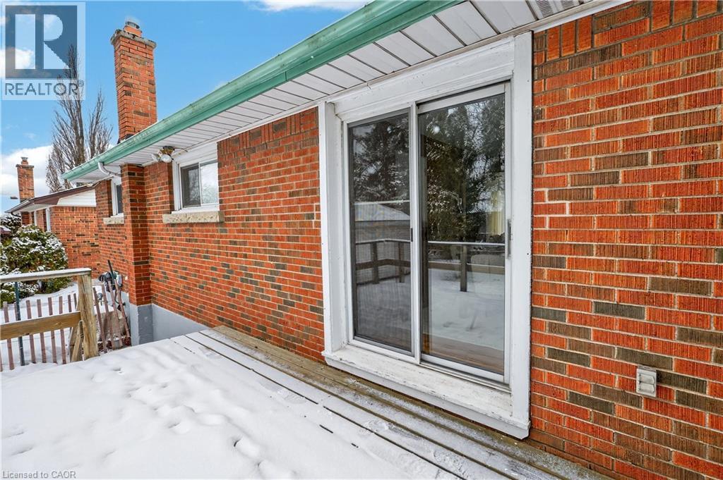 Deck and Walk-Out - 126 West 4Th Street, Hamilton, ON - Outdoor With Exterior