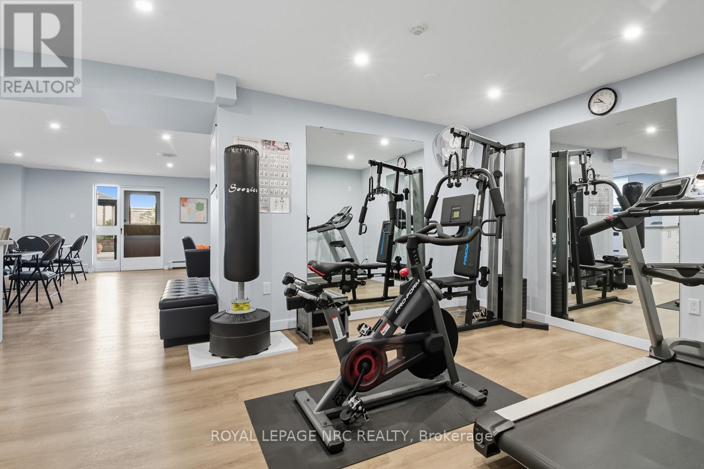 401 - 141 Church Street, St. Catharines (Downtown), ON - Indoor Photo Showing Gym Room