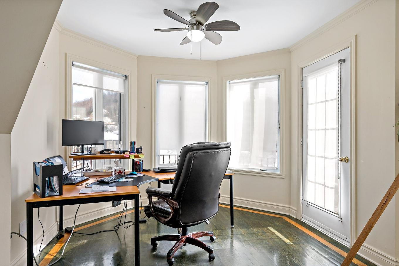 Bureau - 7 Rue St-André, Mont-Blanc, QC - Indoor Photo Showing Office