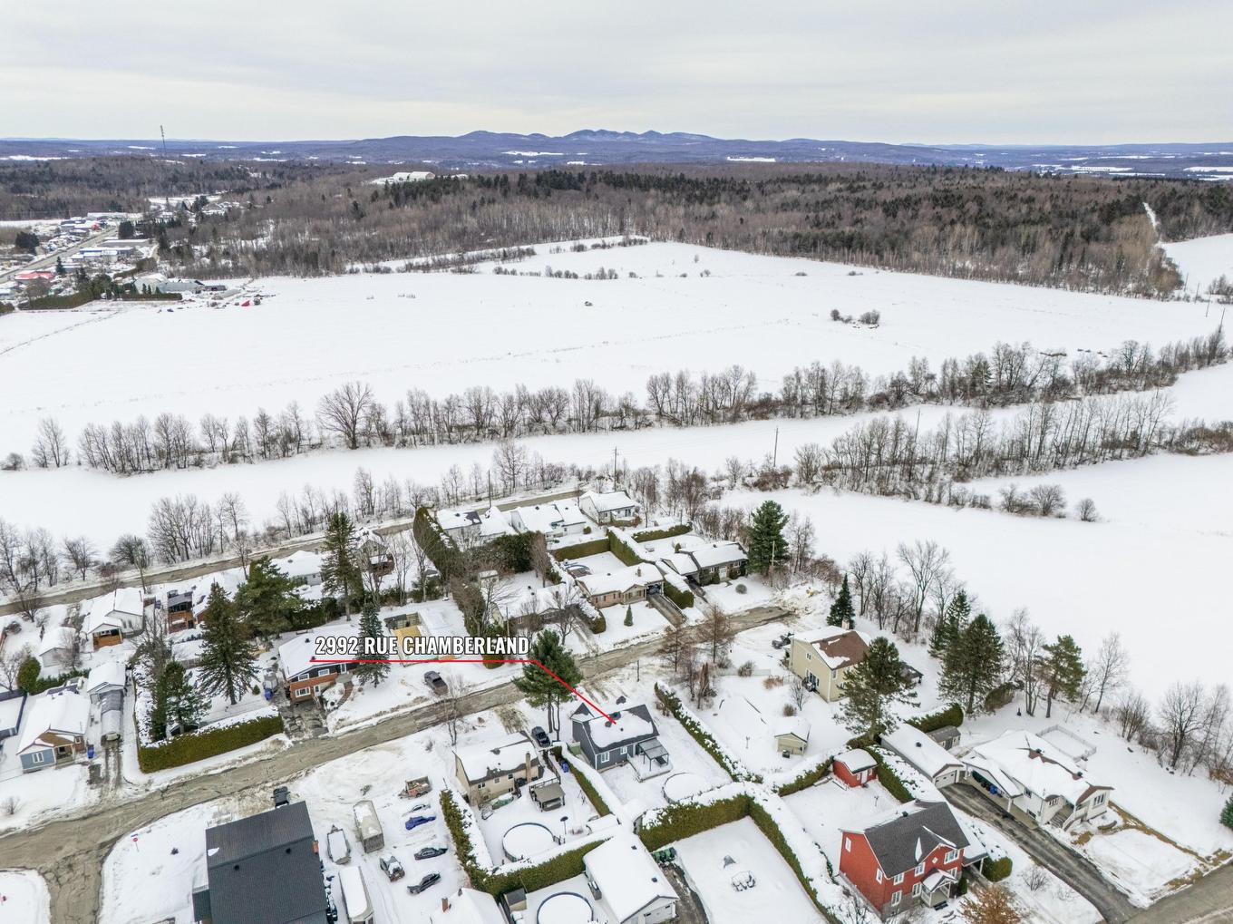 Aerial photo - 2992 Rue Chamberland, Sherbrooke (Fleurimont), QC - Outdoor With View