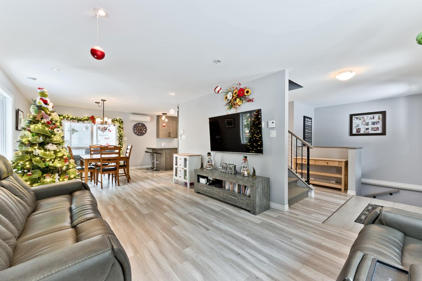 Living room - 168 Rue Des Érables, Eastman, QC - Indoor Photo Showing Living Room