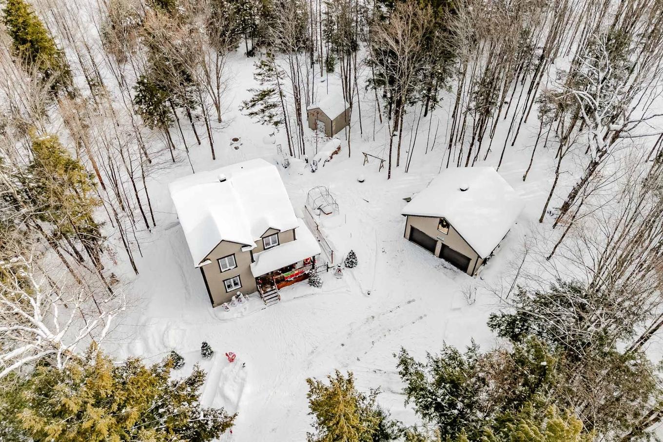 Aerial photo - 168 Rue Des Érables, Eastman, QC - Outdoor