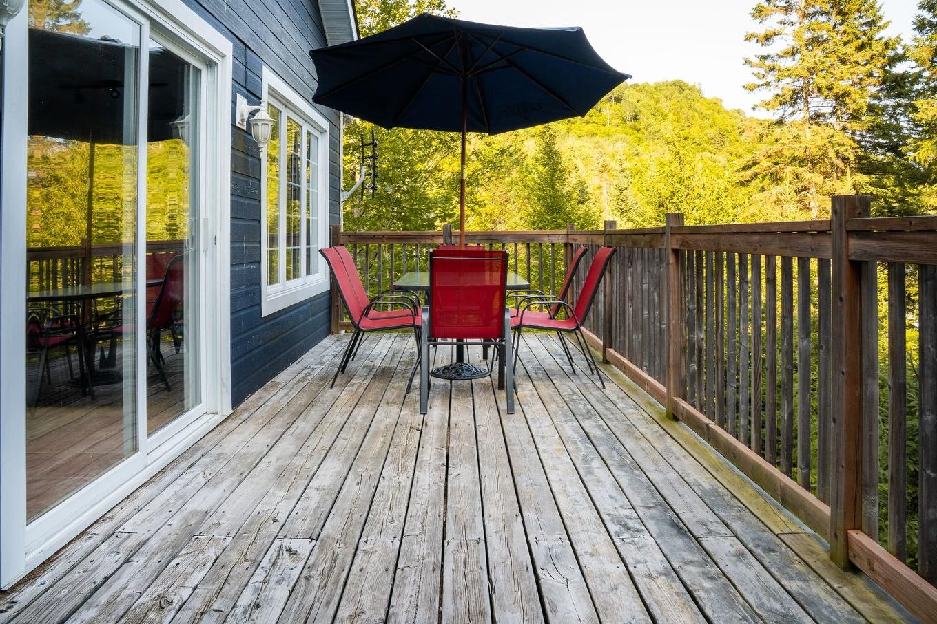 Terrasse - 521 Ch. De Courchevel, Saint-Adolphe-D'Howard, QC - Outdoor With Deck Patio Veranda With Exterior