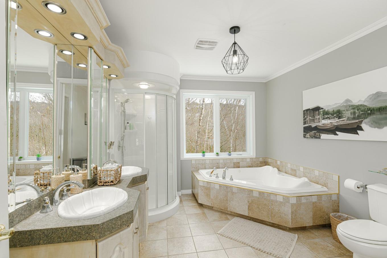 Salle de bains - 861 - 865 Rue Des Pinsons, Sainte-Adèle, QC - Indoor Photo Showing Bathroom