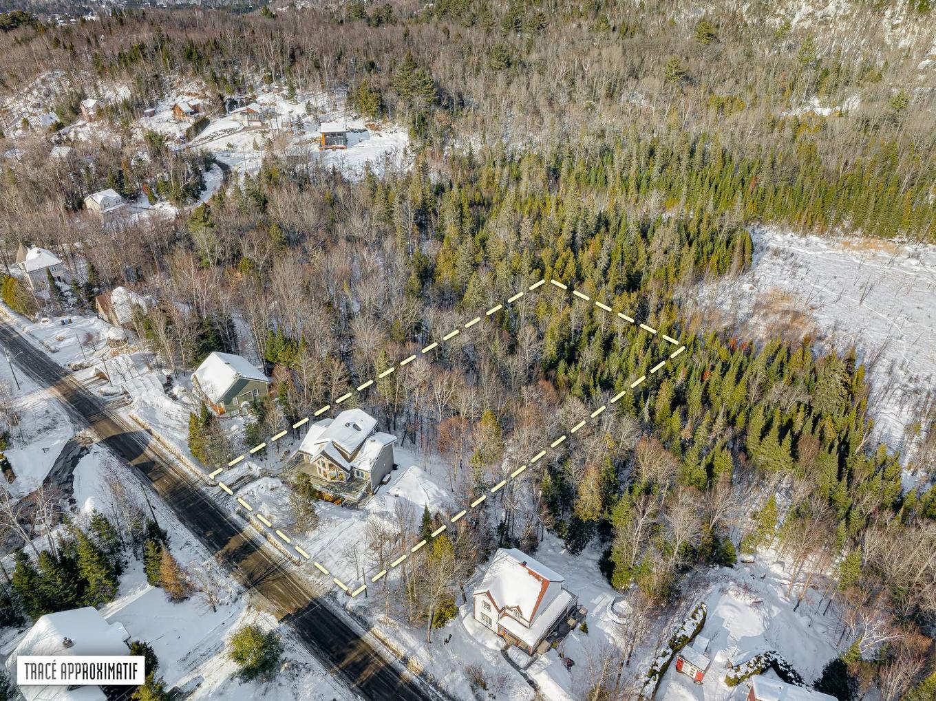 Photo aérienne - 861 - 865 Rue Des Pinsons, Sainte-Adèle, QC - With View