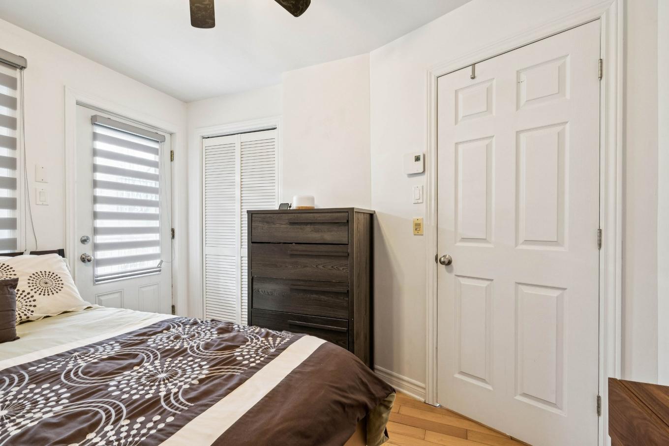 Chambre à coucher - 5-7390 Av. Léonard-De Vinci, Montréal (Villeray/Saint-Michel/Parc-Extension), QC - Indoor Photo Showing Bedroom