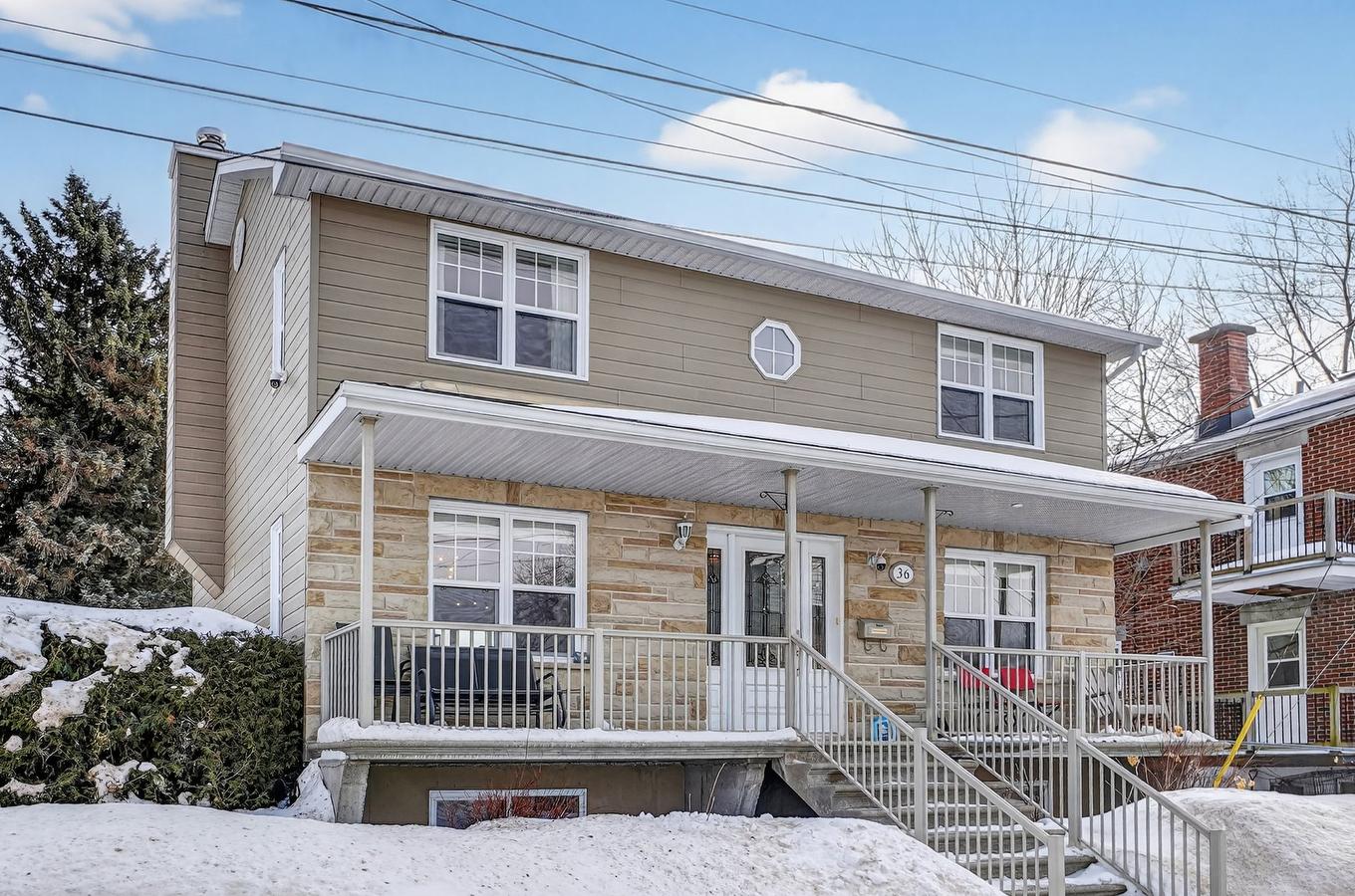 Façade - 36 Rue Du Marché, Sainte-Thérèse, QC - Outdoor With Deck Patio Veranda