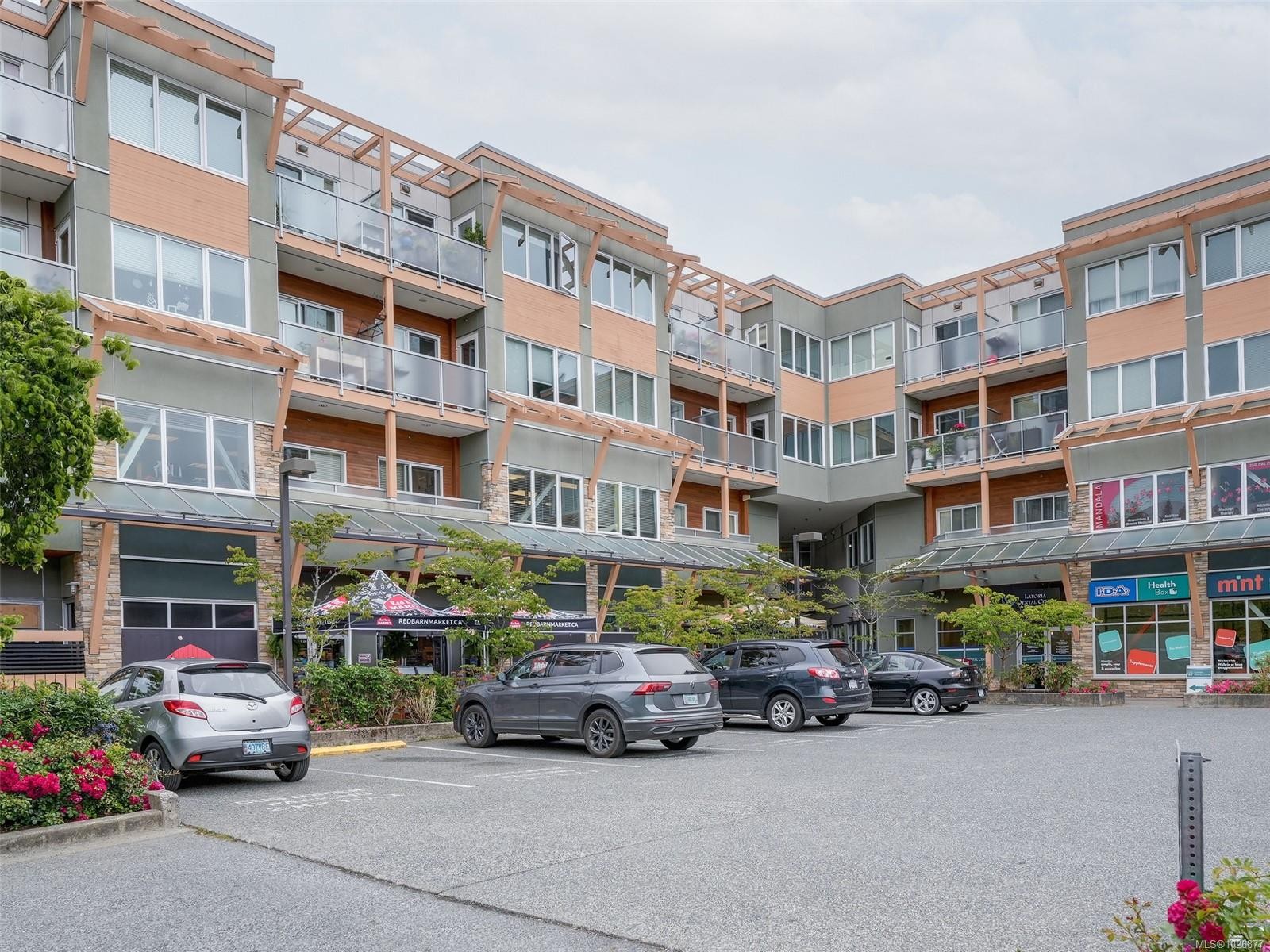 404-611 Brookside Rd, Colwood, BC - Outdoor With Balcony With Facade