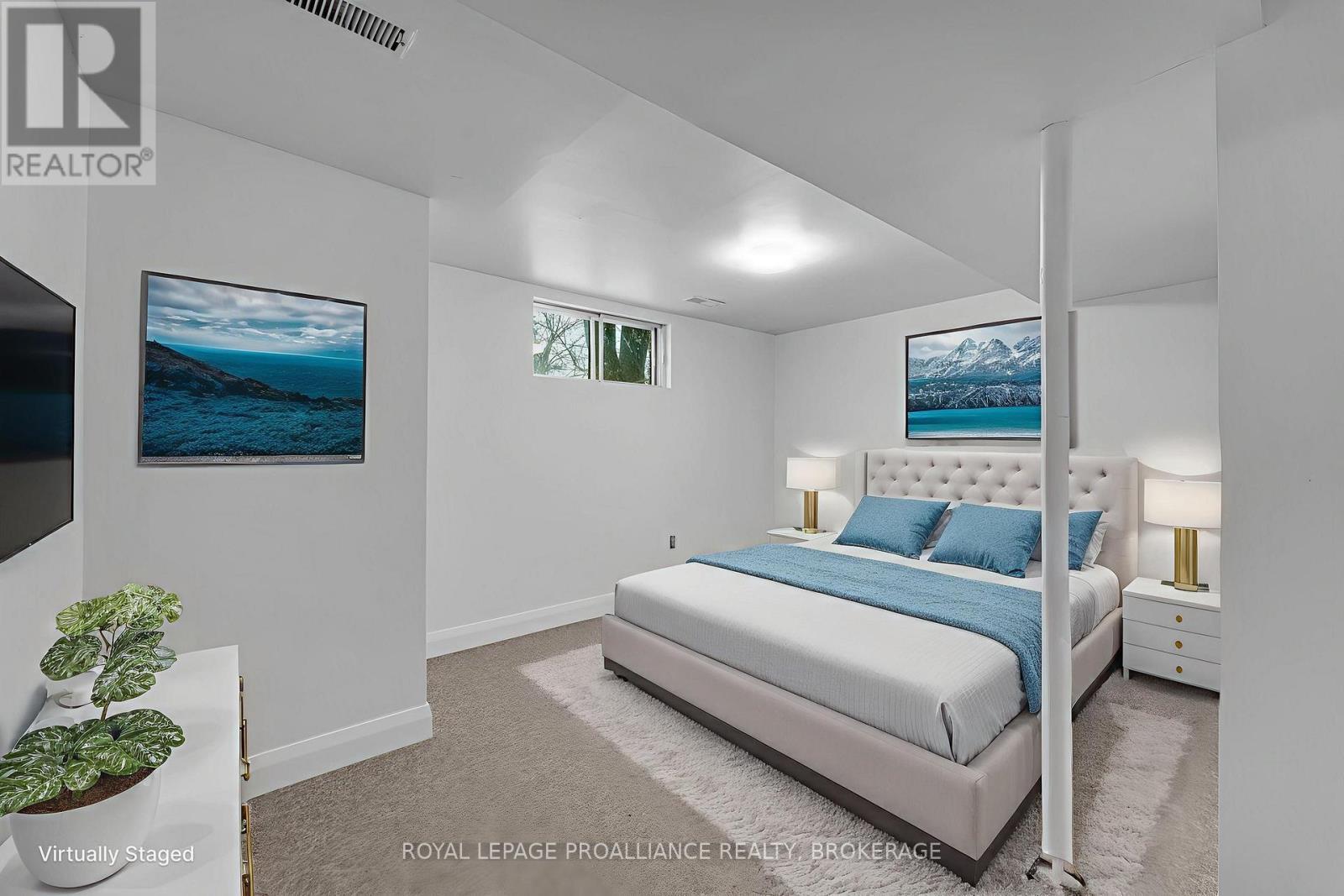 Virtually Staged Image - 1080 Hudson Drive, Kingston (South Of Taylor-Kidd Blvd), ON - Indoor Photo Showing Bedroom
