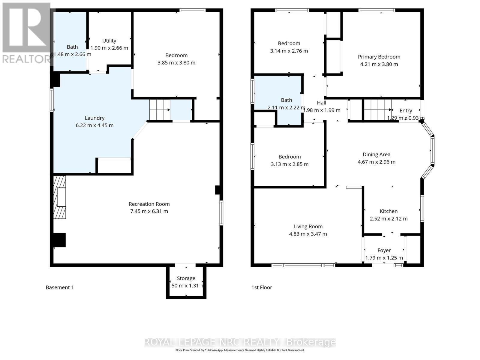 Floor plan metres - 6 Brookbanks Drive N, St. Catharines (Lakeport), ON - Other