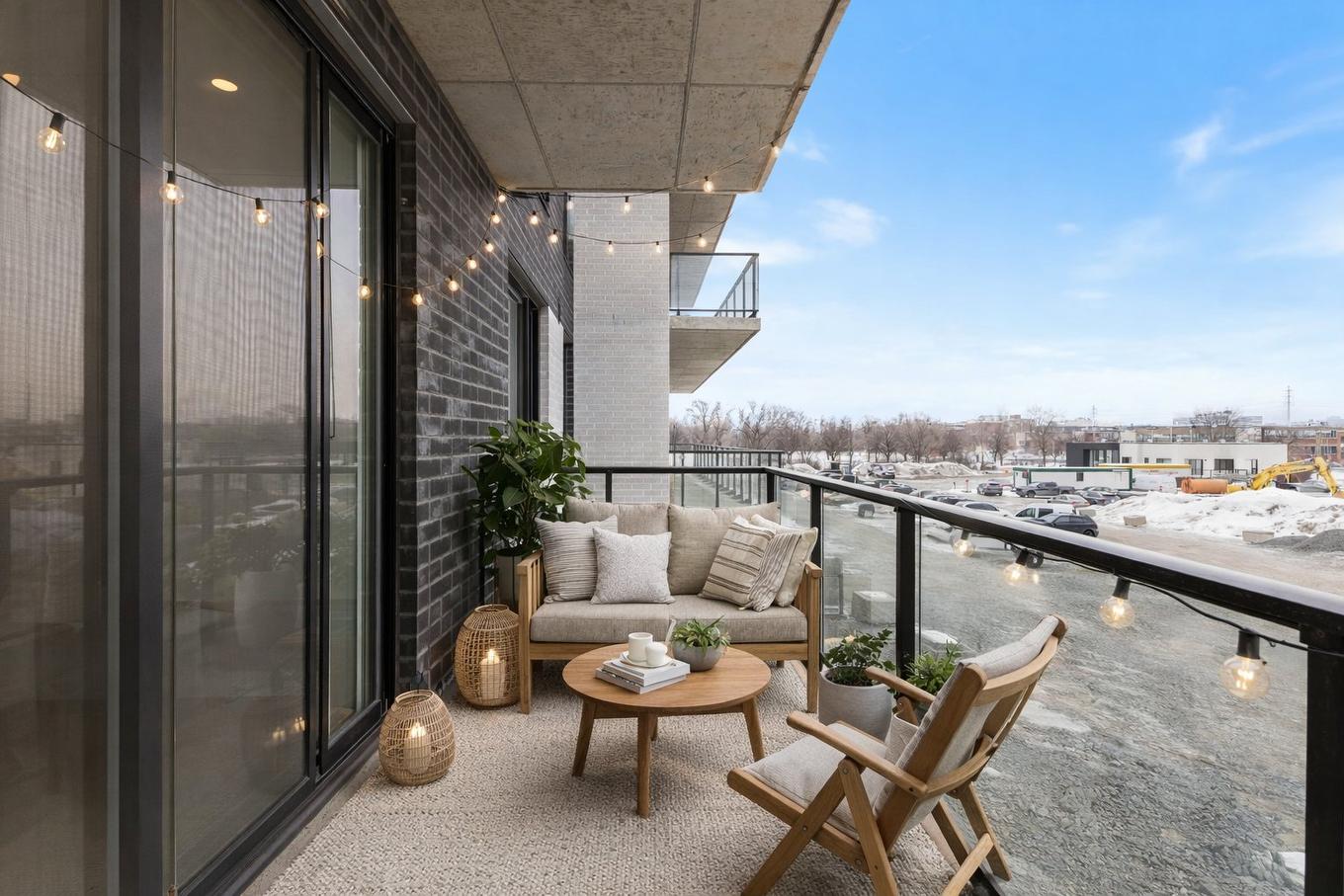 Balcon - 205-10130 Rue Lauraine-Vaillancourt, Montréal (Ahuntsic-Cartierville), QC - Outdoor With Exterior