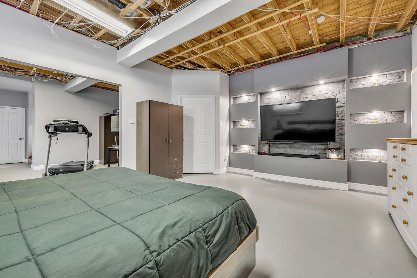 Chambre à coucher - 2 Imp. Des Labours, Stoneham-Et-Tewkesbury, QC - Indoor Photo Showing Basement