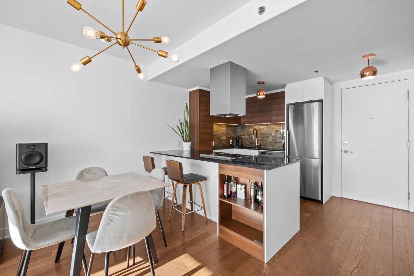 Salle à manger - 415-1375 Rue Des Bassins, Montréal (Le Sud-Ouest), QC - Indoor