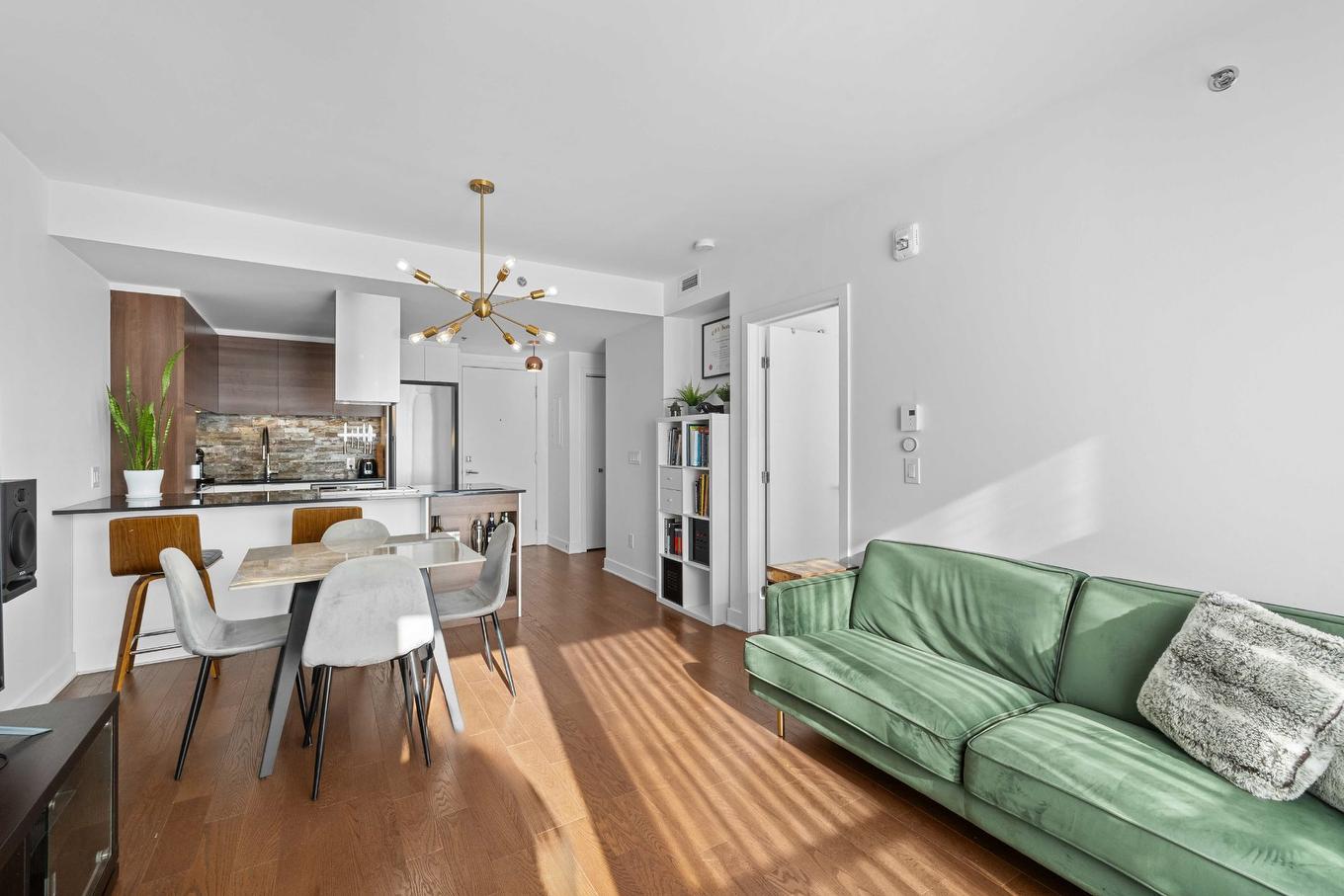 Salon - 415-1375 Rue Des Bassins, Montréal (Le Sud-Ouest), QC - Indoor