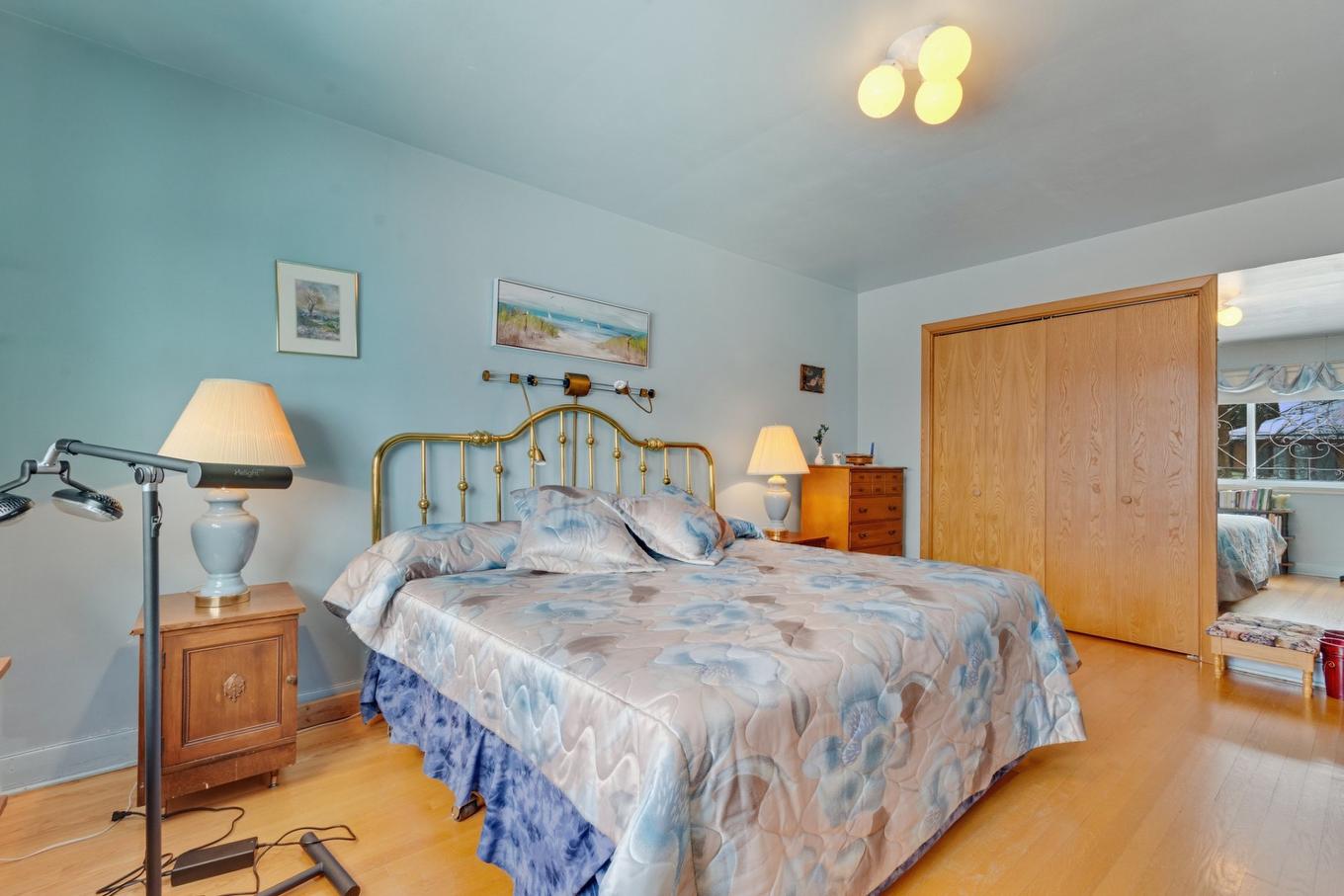 Chambre à coucher principale - 11450 Rue Filion, Montréal (Ahuntsic-Cartierville), QC - Indoor Photo Showing Bedroom