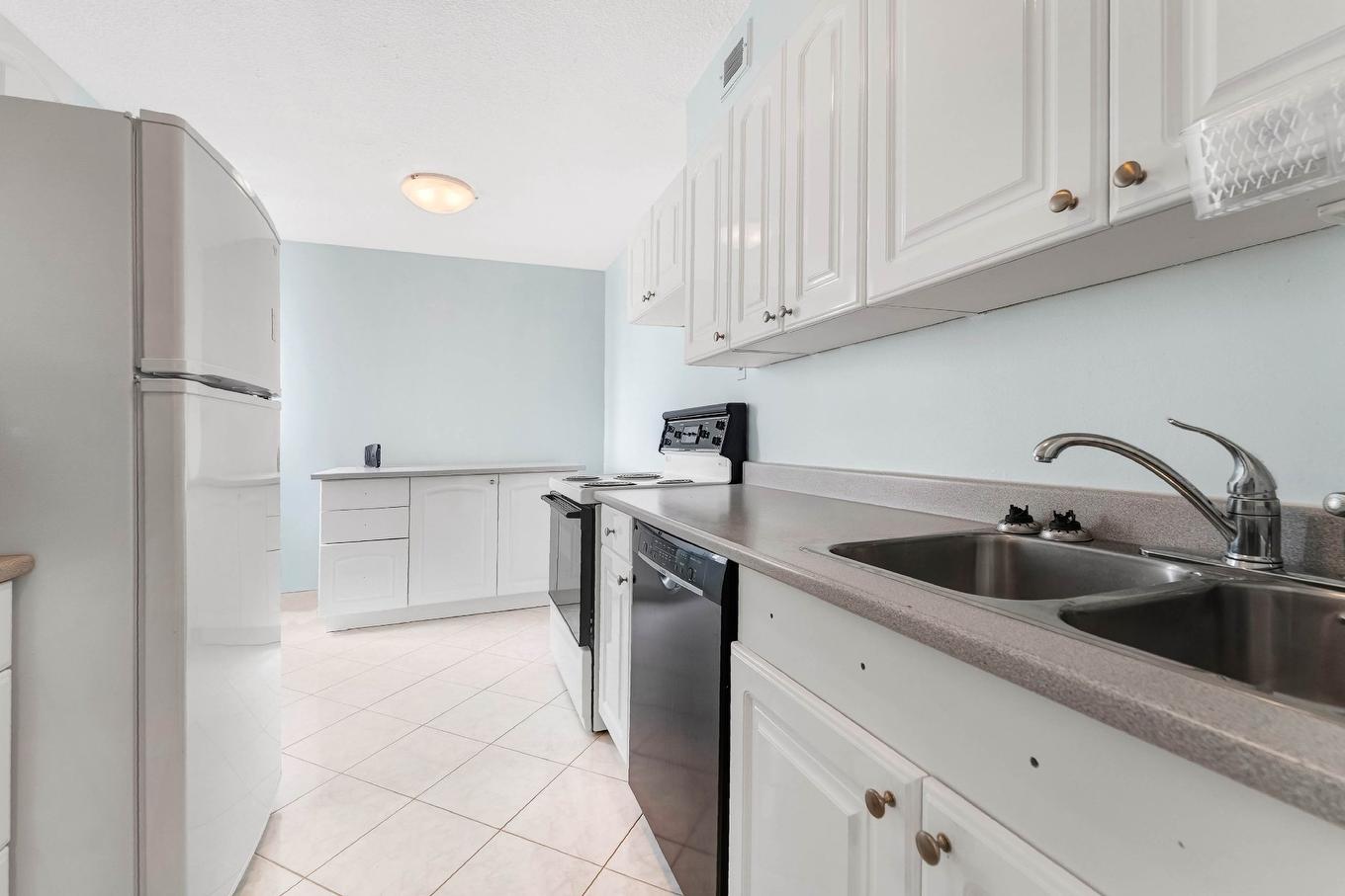 Cuisine - 1408-285 Rue Laurier, Gatineau (Hull), QC - Indoor Photo Showing Kitchen With Double Sink