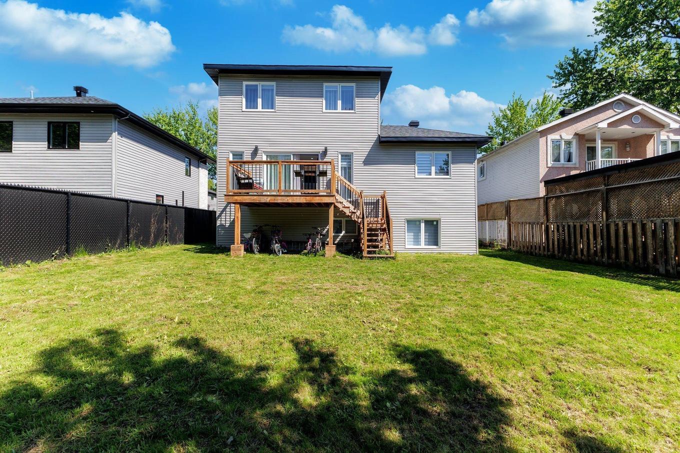 Cour - 19 8E Avenue, Laval (Auteuil), QC - Outdoor With Deck Patio Veranda With Exterior