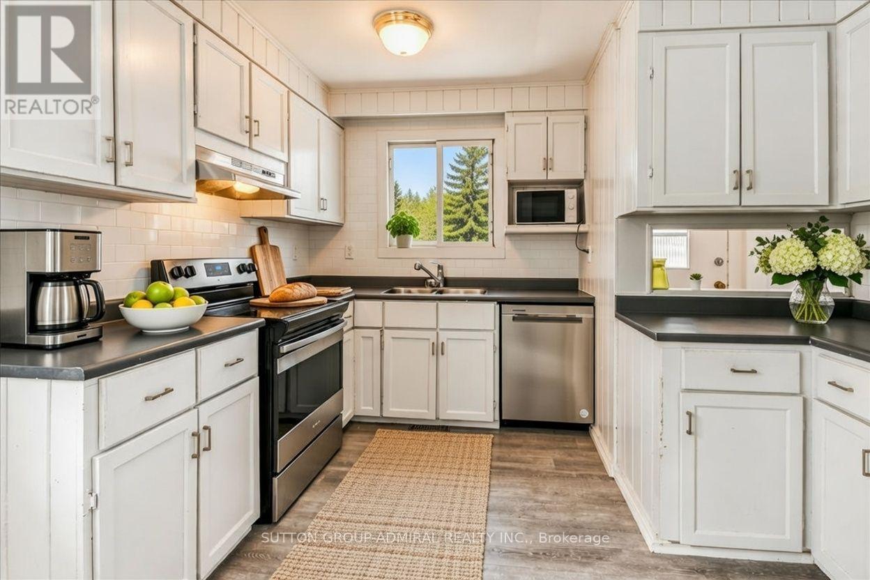 1282 Gary Avenue, Sudbury Remote Area, ON - Indoor Photo Showing Kitchen With Stainless Steel Kitchen With Double Sink