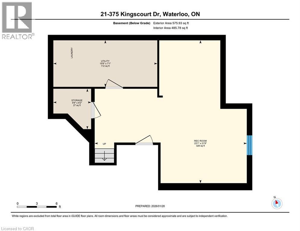 floor plans - 375 Kingscourt Drive Unit# 21, Waterloo, ON - Other
