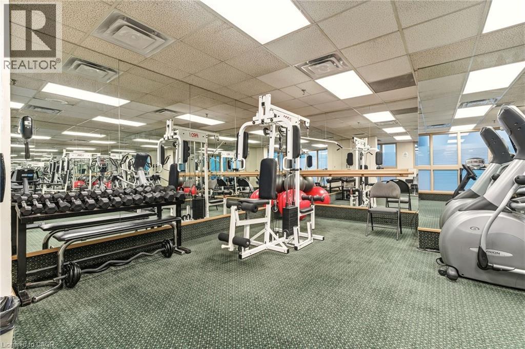 Amenities - Gym - 5 Kenneth Avenue Unit# 1102, North York, ON - Indoor Photo Showing Gym Room