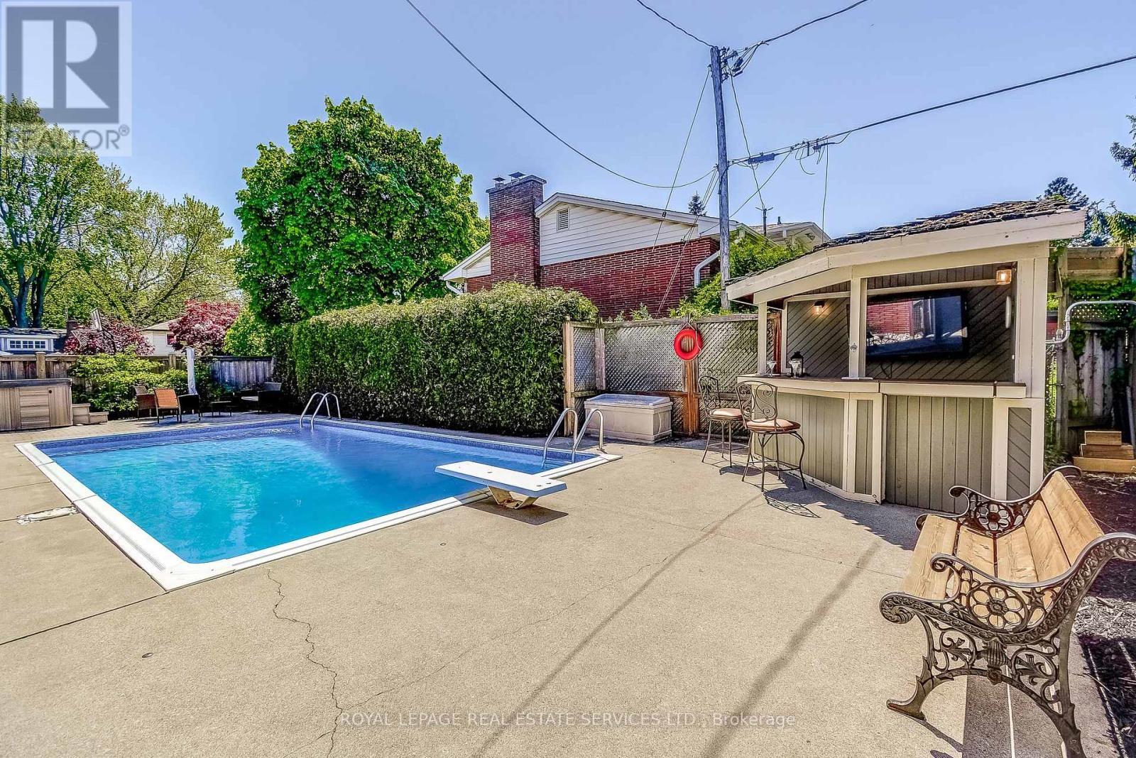 Summer-Ready Pool - 351 Strathcona Drive, Burlington, ON - Outdoor With In Ground Pool