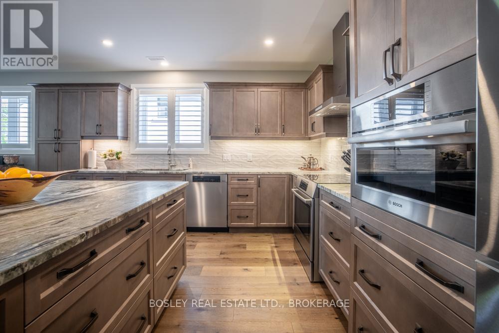 Lower level Kitchen - 1 Hurricane Road, Pelham (Fonthill), ON - Indoor Photo Showing Kitchen With Upgraded Kitchen