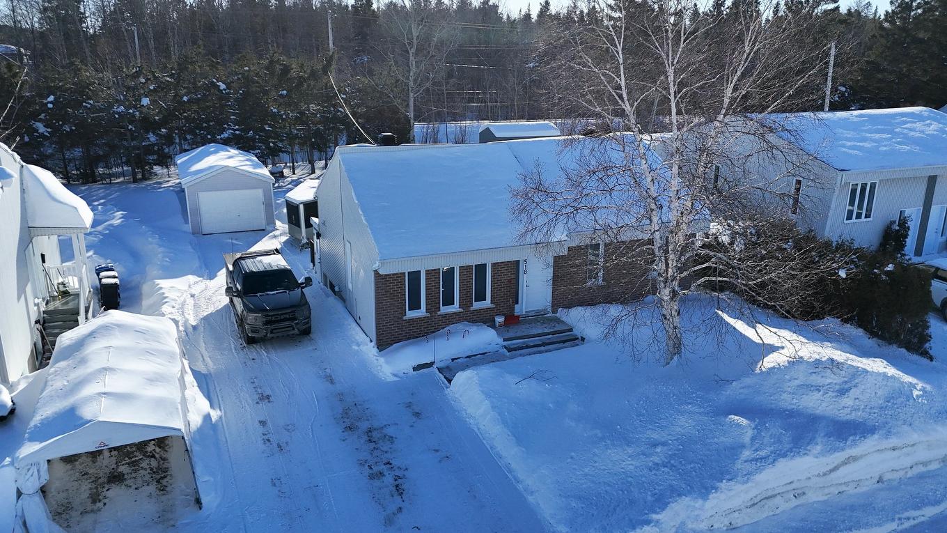 Aerial photo - 518 Rue Rabelais, Saguenay (Chicoutimi), QC - Outdoor