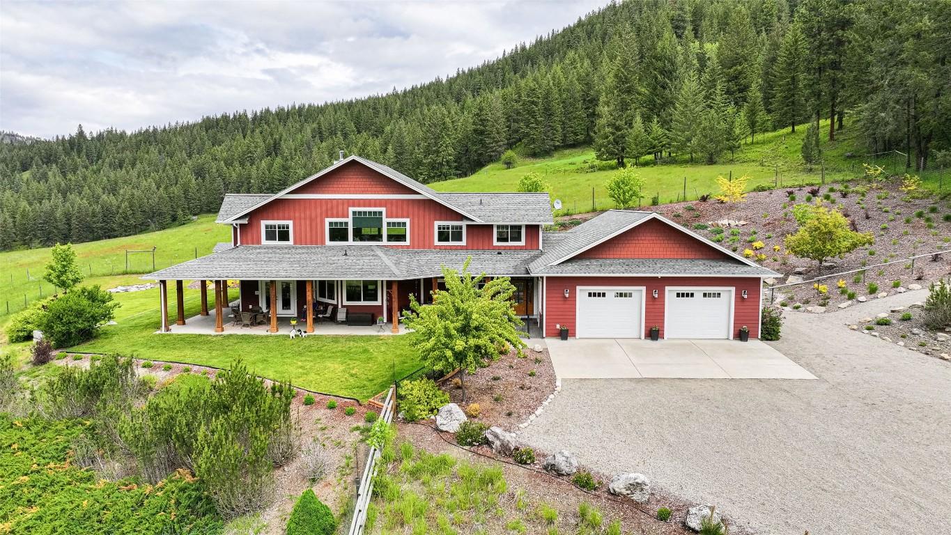 705 Creighton Valley Road, Lumby, BC - Outdoor With Deck Patio Veranda