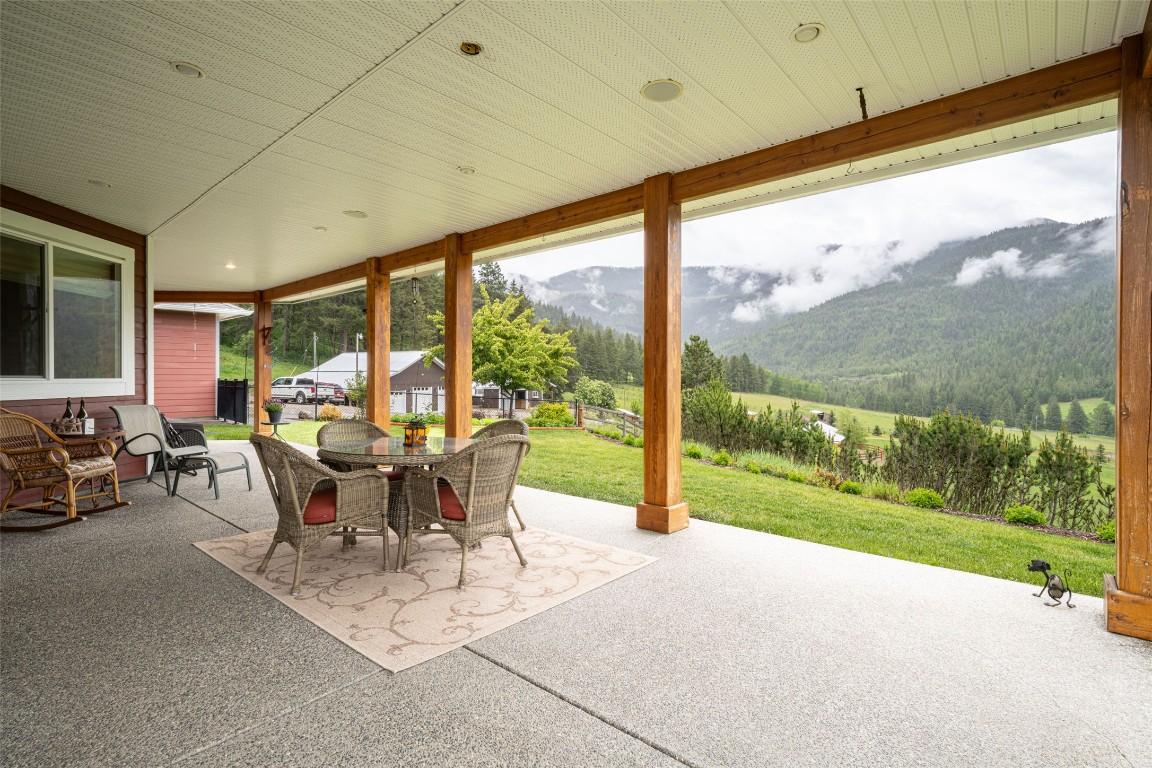 705 Creighton Valley Road, Lumby, BC - Outdoor With Deck Patio Veranda With Exterior