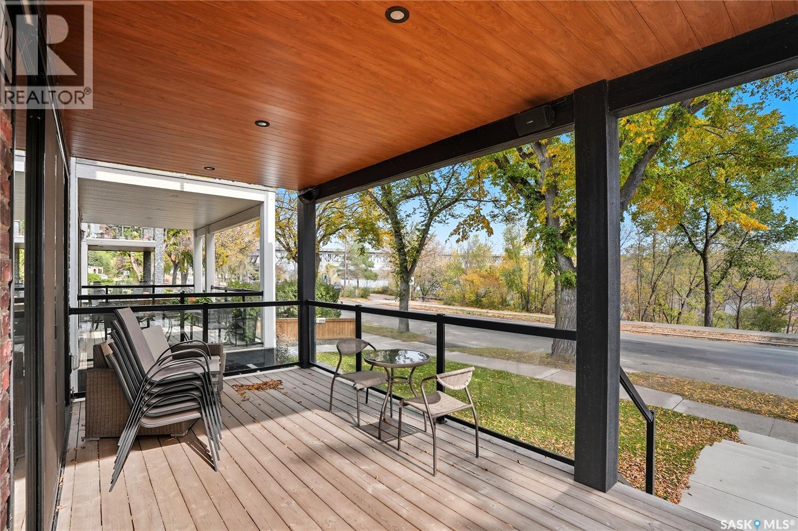 1172A Spadina Crescent E, Saskatoon, SK - Outdoor With Deck Patio Veranda With Exterior