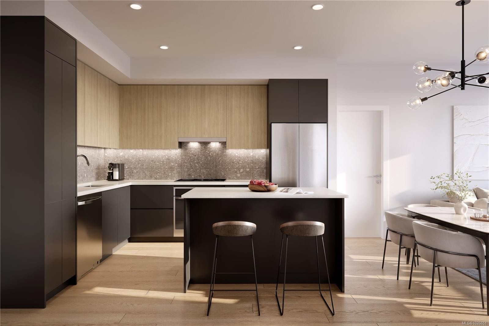 413-3582 Ryder Hesjedal Way, Colwood, BC - Indoor Photo Showing Kitchen With Upgraded Kitchen