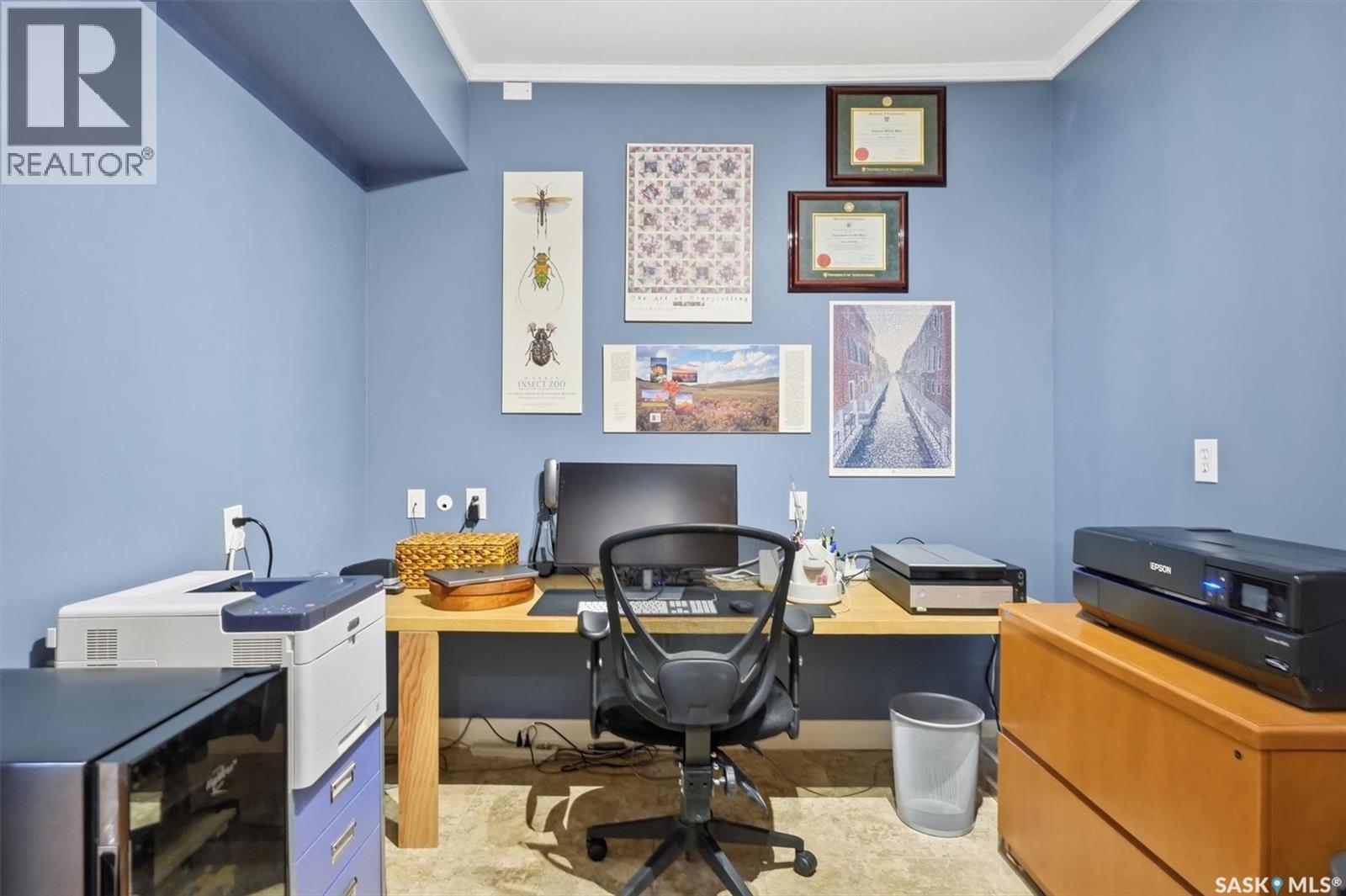 1210 Elliott Street, Saskatoon, SK - Indoor Photo Showing Office