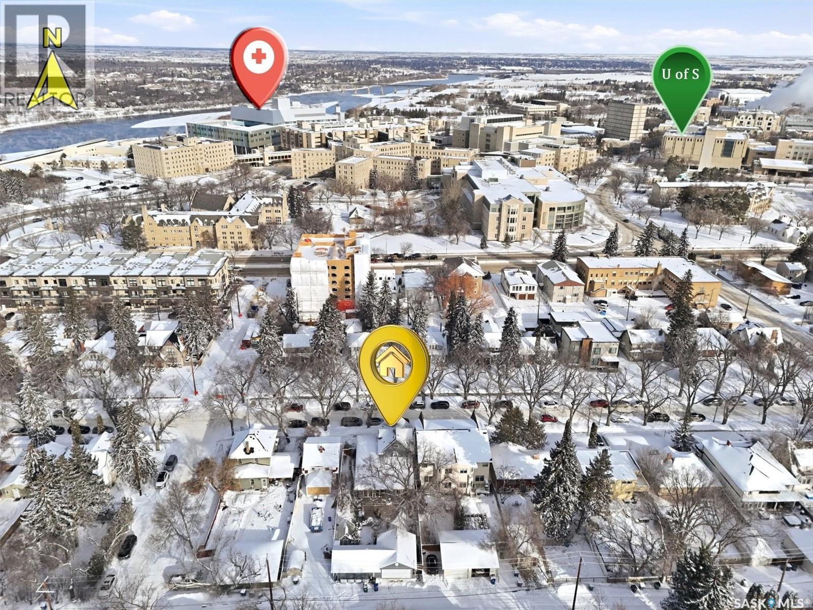 1210 Elliott Street, Saskatoon, SK - Outdoor With View