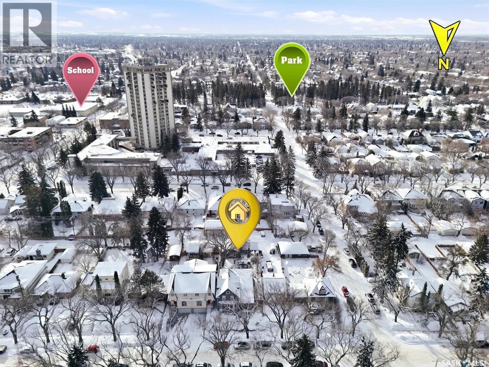 1210 Elliott Street, Saskatoon, SK - Outdoor With View