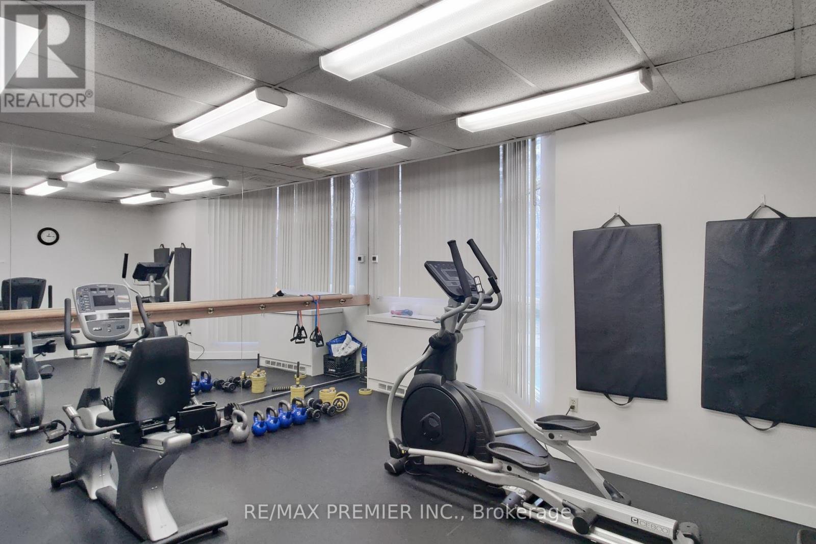 127 - 8351 Mclaughlin Road, Brampton, ON - Indoor Photo Showing Gym Room