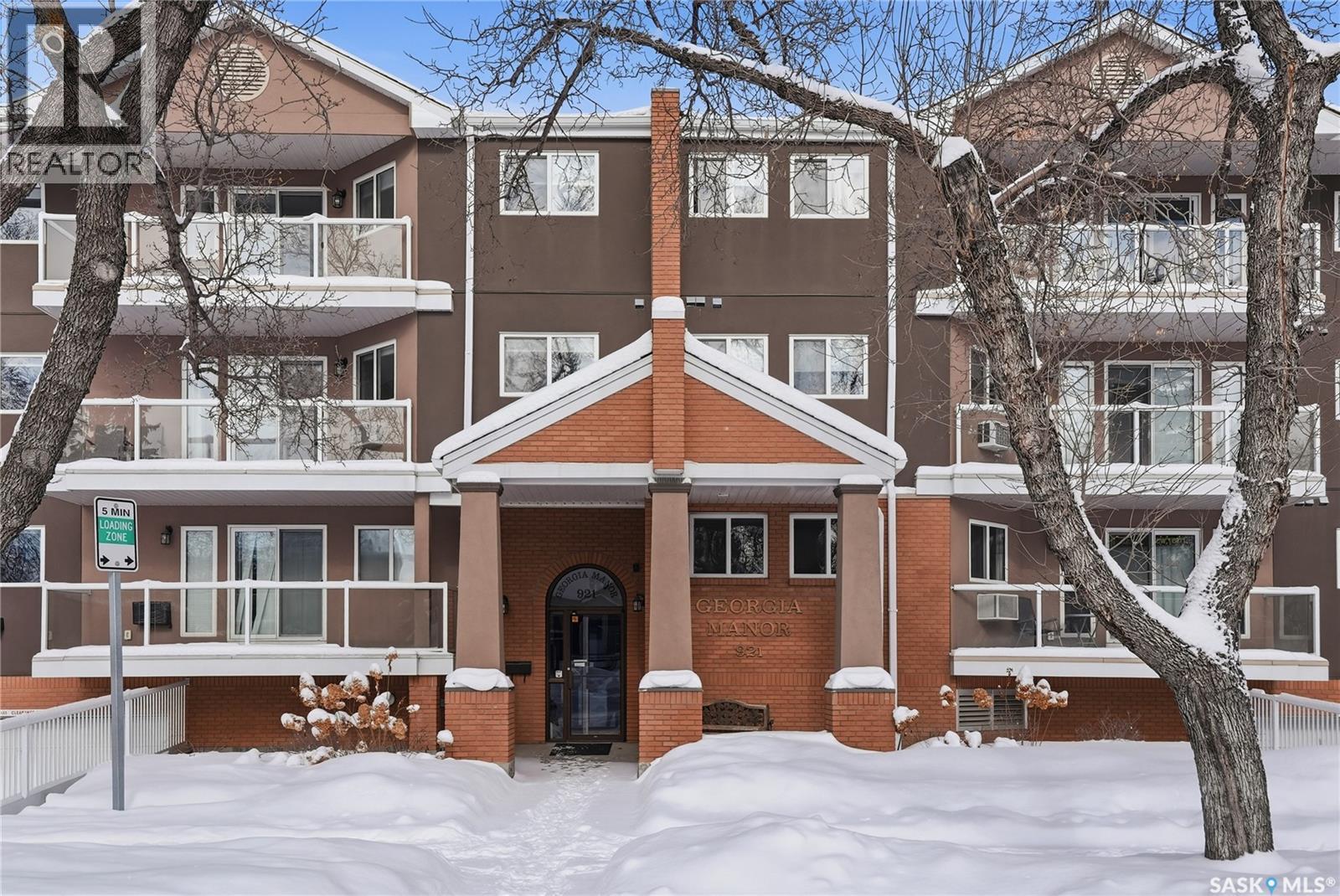 202 921 Main Street E, Saskatoon, SK - Outdoor With Balcony With Facade