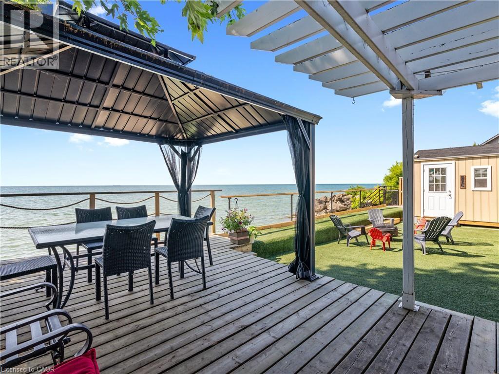 2712 North Shore Drive, Lowbanks, ON - Outdoor With Body Of Water With Deck Patio Veranda With Exterior
