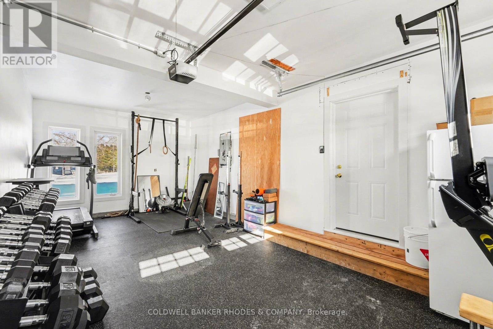 Main floor gym (in attached garage) - 3489 Galetta Side Road, Ottawa, ON