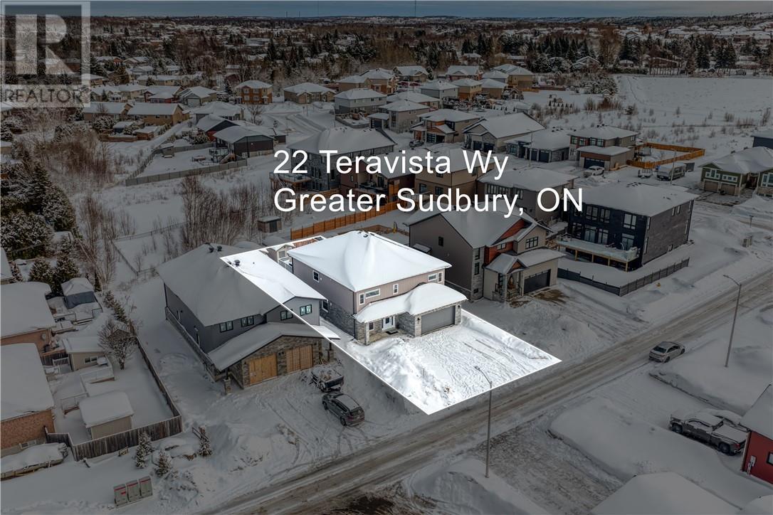 22 Teravista Way, Sudbury, ON - Outdoor With View