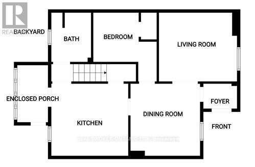 Floor Plan Main Floor - 261 Prospect Street S, Hamilton, ON - Other