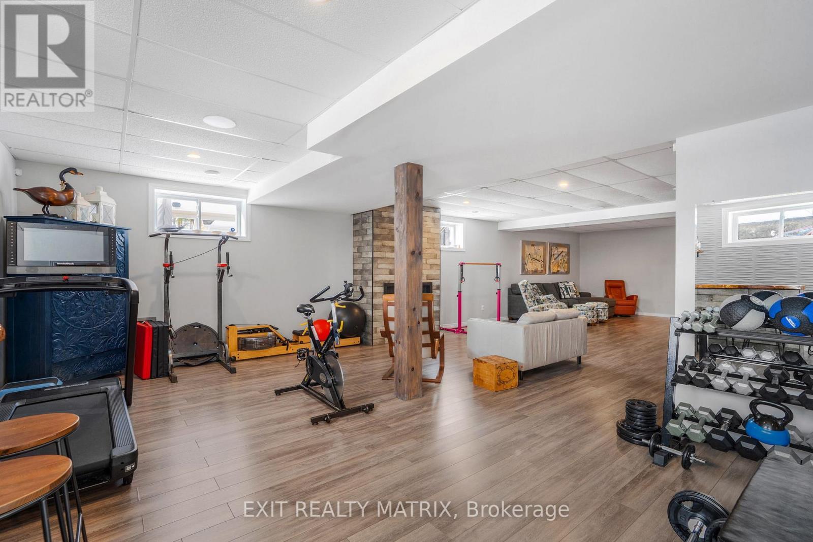 58 De La Seigneurie Street, Champlain, ON - Indoor Photo Showing Gym Room