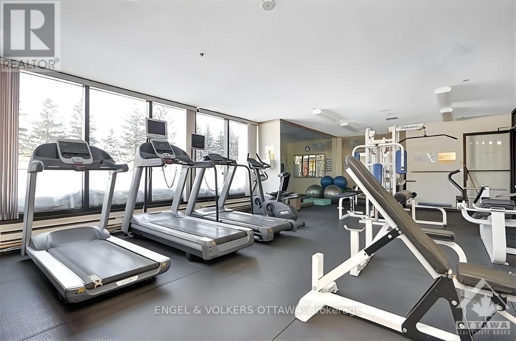 2306 - 1480 Riverside Drive, Ottawa, ON - Indoor Photo Showing Gym Room